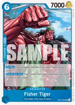 Fisher Tiger OP14-054 — The Azure Sea's Seven