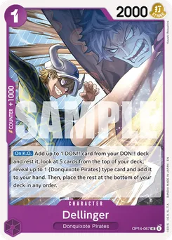 Dellinger OP14-067 — The Azure Sea's Seven