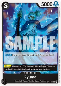 Ryuma OP14-089 — The Azure Sea's Seven