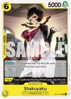 Shakuyaku OP14-107 — The Azure Sea's Seven