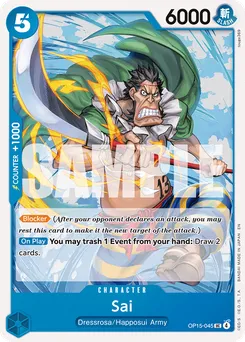 Sai OP15-045 — Adventure on Kami's Island