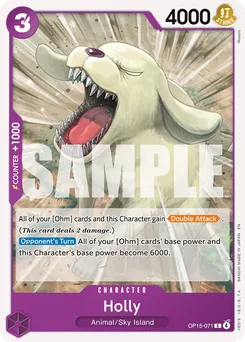 Holy OP15-071 — Adventure on Kami's Island