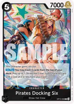 Arrimage pirates 6 OP15-088 — Adventure on Kami's Island