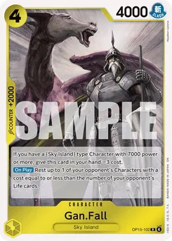 Gan Forr OP15-102 — Adventure on Kami's Island