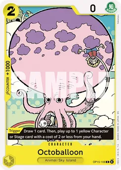 Pieuvre ballon OP15-106 — Adventure on Kami's Island