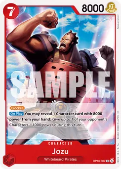 Jozu OP16-007 — The Time of Battle