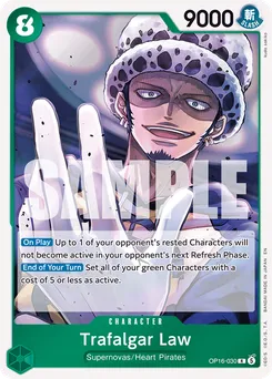 Trafalgar Law OP16-030 — The Time of Battle