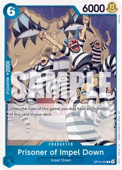 Prisonniers d'Impel Down OP16-042 — The Time of Battle