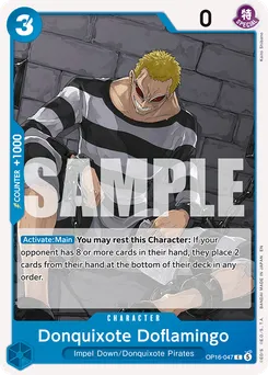 Don Quijote Doflamingo OP16-047 — The Time of Battle