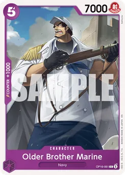 Older Brother Marine OP16-061 — The Time of Battle