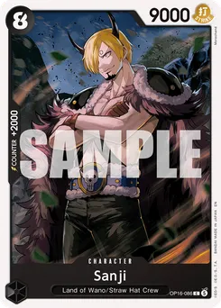 Sanji OP16-086 — The Time of Battle