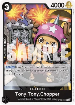 Tony-Tony Chopper OP16-090 — The Time of Battle