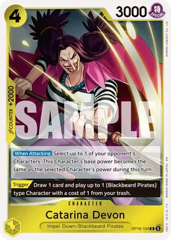 Catarina Devon OP16-104 — The Time of Battle