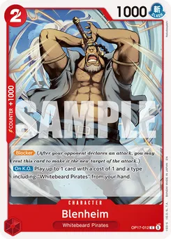 Blenheim OP17-012 — The World's Strongest Warriors