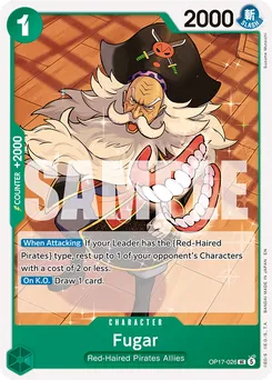 Fugah OP17-026 — The World's Strongest Warriors