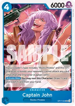 Captain John OP17-044 — The World's Strongest Warriors