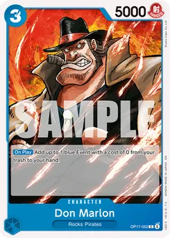Don Marlon OP17-052 — The World's Strongest Warriors