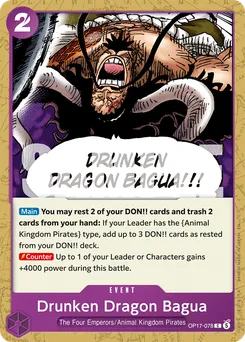 Drunken Dragon Bagua OP17-078 — The World's Strongest Warriors