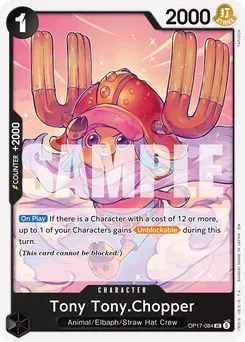 Tony-Tony Chopper OP17-084 — The World's Strongest Warriors