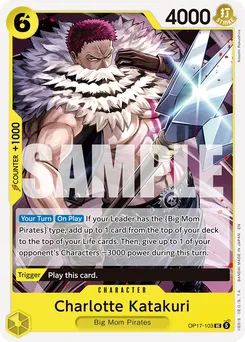Charlotte Katakuri OP17-103 — The World's Strongest Warriors