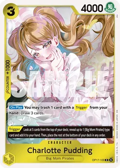 Charlotte Pudding OP17-109 — The World's Strongest Warriors