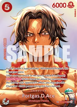Portgas.D.Ace ST15-005 — The Time of Battle