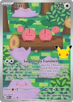 Ditto 106 — MEP Black Star Promos