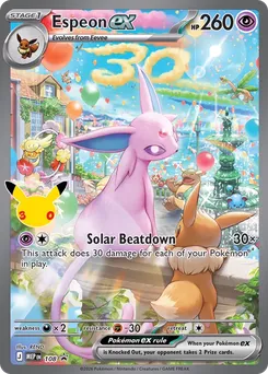 Espeon ex 108 — MEP Black Star Promos