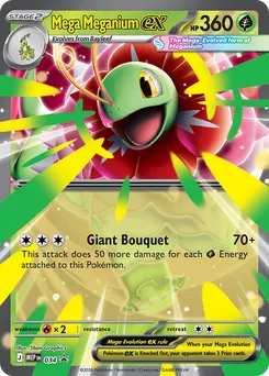 Méga-Méganium-ex 034 — MEP Black Star Promos