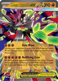 Méga-Zygarde-ex 071 — MEP Black Star Promos
