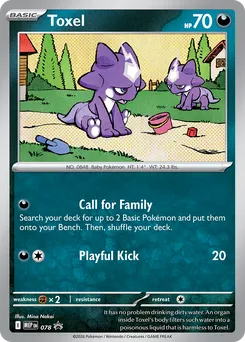 Toxel 078 — MEP Black Star Promos