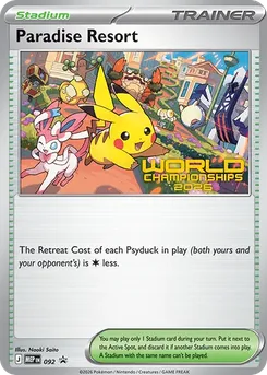 Paradise Resort 092 — MEP Black Star Promos