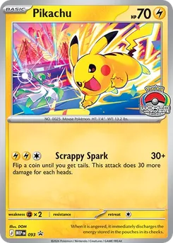 Pikachu 093 — MEP Black Star Promos
