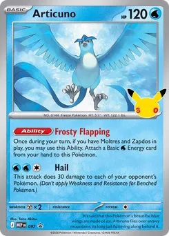 Articuno 097 — MEP Black Star Promos