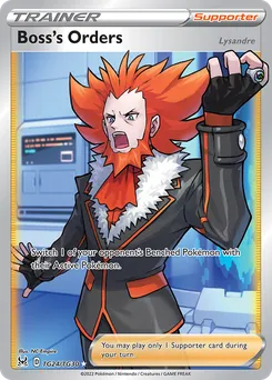 Ordres du Boss TG24/TG30 — Lost Origin / Lost Origin Trainer Gallery