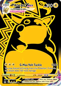 Pikachu VMAX TG29/TG30 — Lost Origin / Lost Origin Trainer Gallery