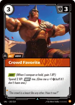 Crowd Favorite UNL-102/219 — Unleashed