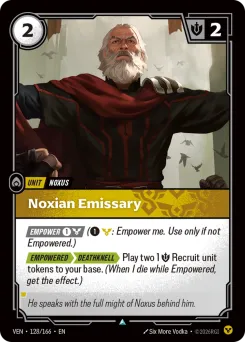 Noxian Emissary VEN-128/166 — Vendetta
