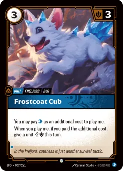 Frostcoat Cub SFD-067/221 — Spiritforged
