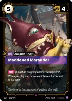 Maddened Marauder OGN-191/298 — Origins