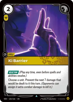 Ki Barrier VEN-126/166 — Vendetta