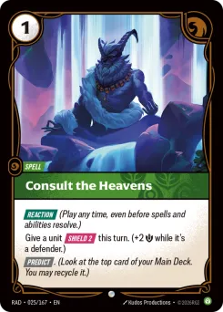 Consult the Heavens RAD-025/167 — Radiance