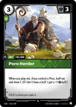Poro Herder OGN-061/298 — Origins