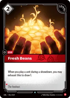 Fresh Beans UNL-011/219 — Unleashed