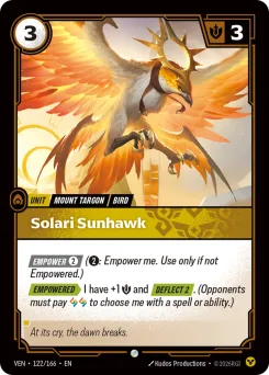 Solari Sunhawk VEN-122/166 — Vendetta