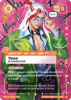 Yone, Blademaster RAD-181/167 — Radiance