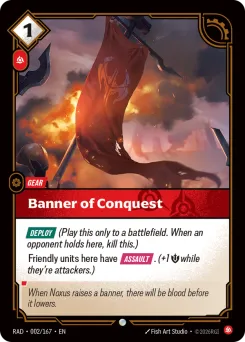 Banner of Conquest RAD-002/167 — Radiance