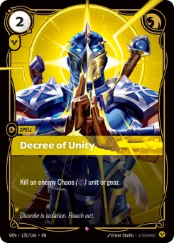 Decree of Unity VEN-131/166 — Vendetta
