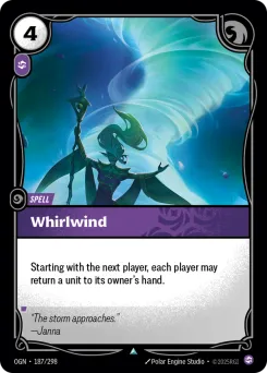 Whirlwind OGN-187/298 — Origins
