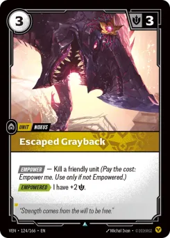 Escaped Grayback VEN-124/166 — Vendetta